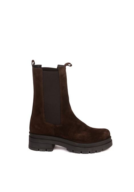 Brown h77ankle boot NUOVA CUOIERIA | H77CAM-T.MORO